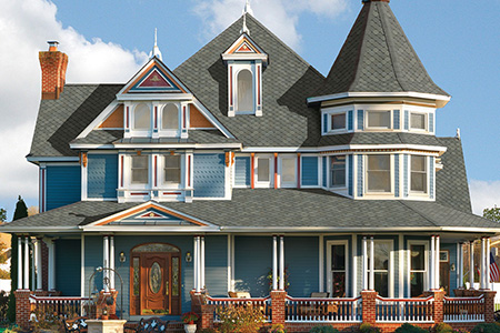 Designer Asphalt Shingles